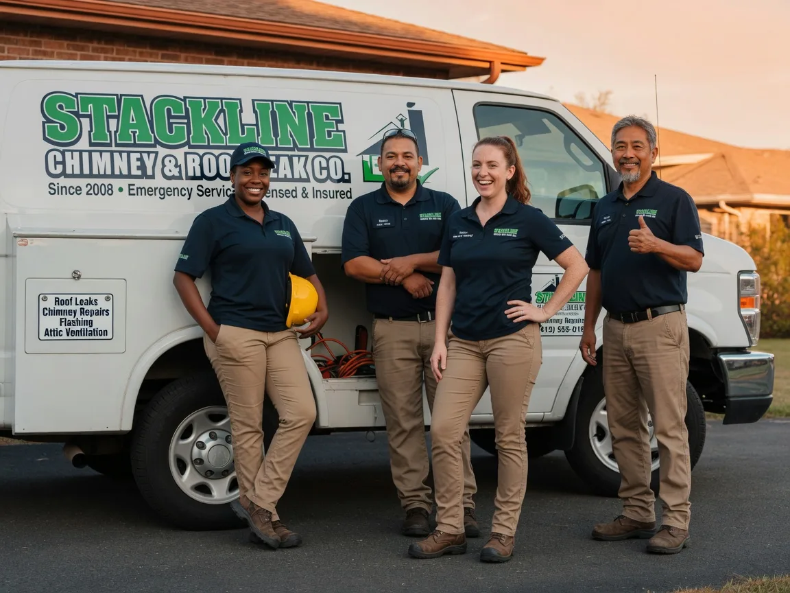 Chimney flashing repair company in New Hope, PA